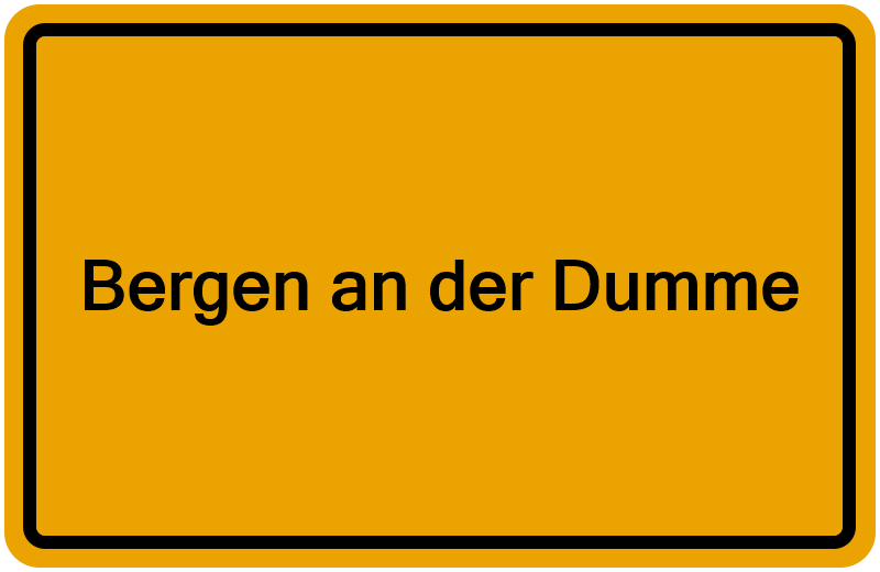 Handelsregister Bergen an der Dumme